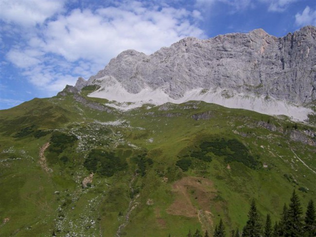 Treking okolo masivu Kirchlispitzen-Gruppe, Rätikon, Švýcarsko