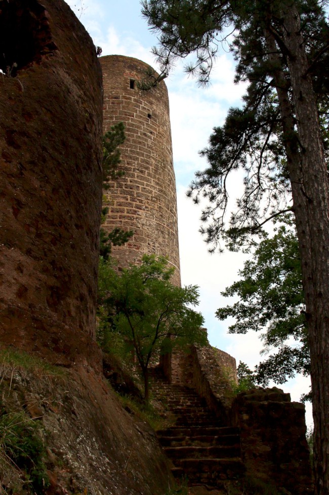 Žebrák, zřícenina gotického hradu, obec Točník